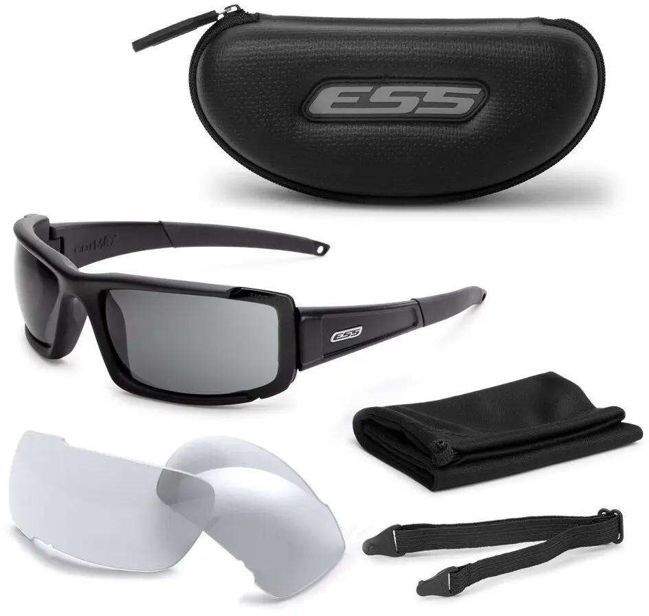 3M ESS CDI MAX aizsargbrilles, melns