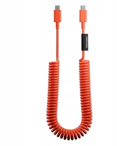 Native Union Pop Cable USB-C to USB-C, 2.4m, 60W, Alarm Red