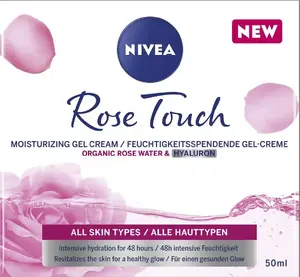 Nivea Rose Touch Moisturizing Face Gel-Cream 50ml