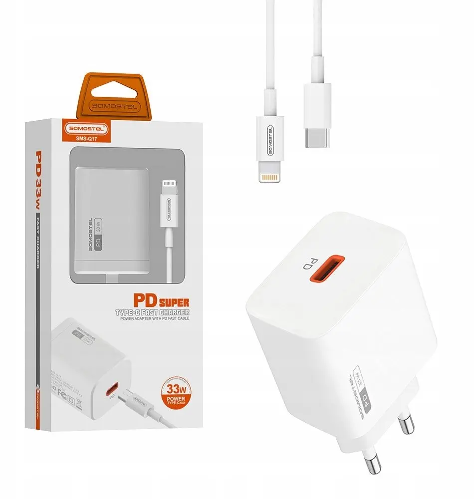 Somostel SMS-Q17 sienas lādētājs 33W USB-C