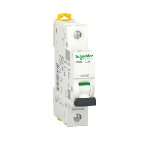 Schneider Electric iC60L-C2 Miniature Circuit Breaker, 1P, 2A, 15kA