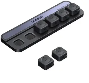 UGREEN LP987 Magnetic Cable Organizer, Black