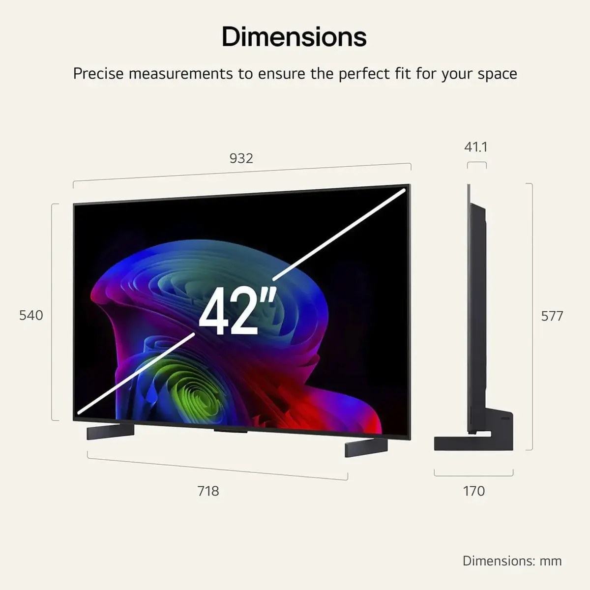 Телевизор LG OLED42C6ELB 42 дюйма 4K Ultra HD Photo 2