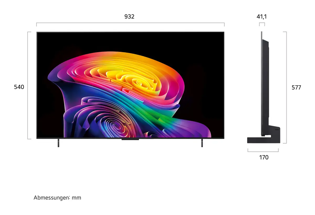 LG OLED evo AI OLED42C6ELB 42" 4K Ultra HD Умный телевизор Photo 8