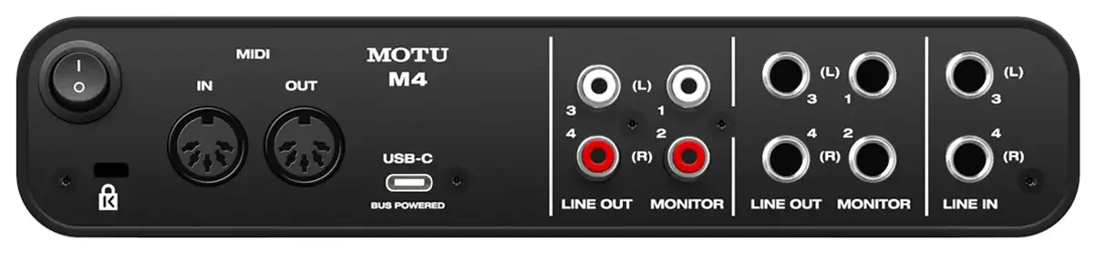 Аудиоинтерфейс MOTU M4 USB Photo 2