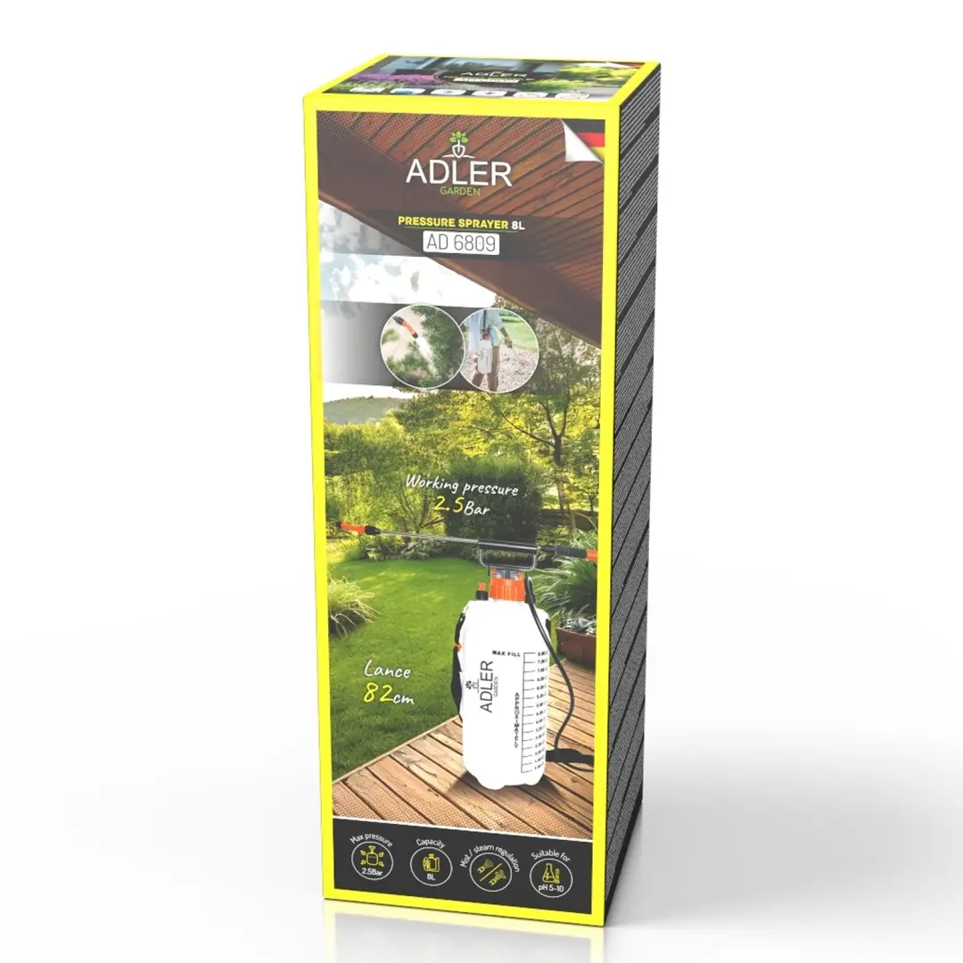 Ручной опрыскиватель Adler AD 6809 8 л Photo 3