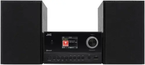 JVC UX-E225B mini audio sistēma melna