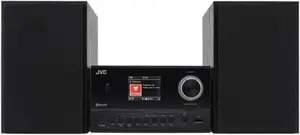JVC UX-E225B Mini Audio System Black