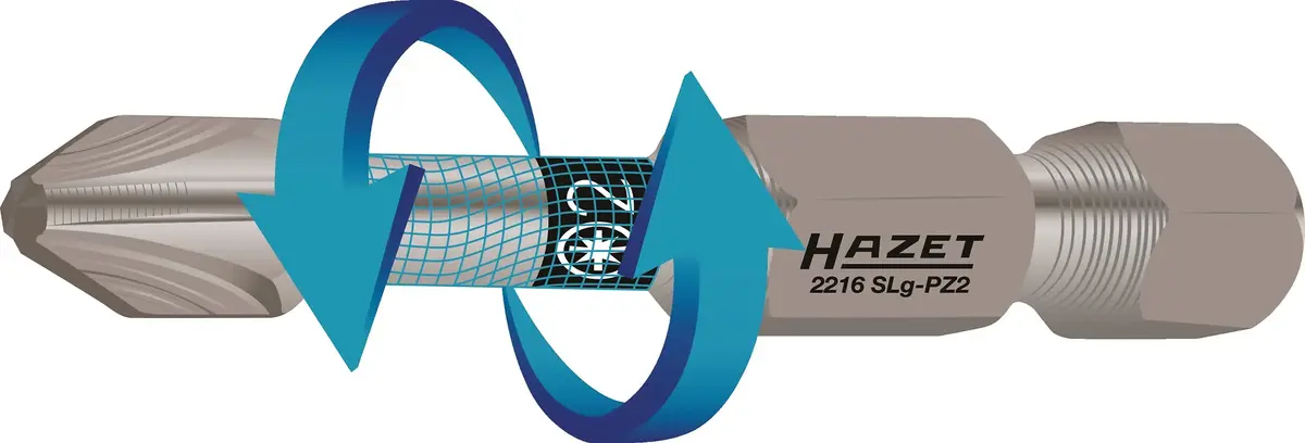 Hazet 2204N-2.5/3 Hexagon Bit 2.5 mm Photo 3