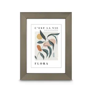 Hama Flora Single Picture Frame Brown 20x30 cm