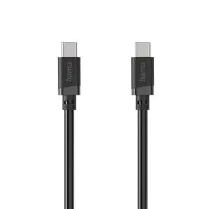 Hama 00201806 USB kabelis USB 2.0 1 m USB C 0,48 Gbit/s Melns