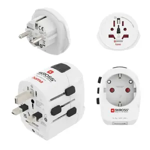 Hama World Travel Pro Light USB Universal Travel Adapter with 2 USB Ports