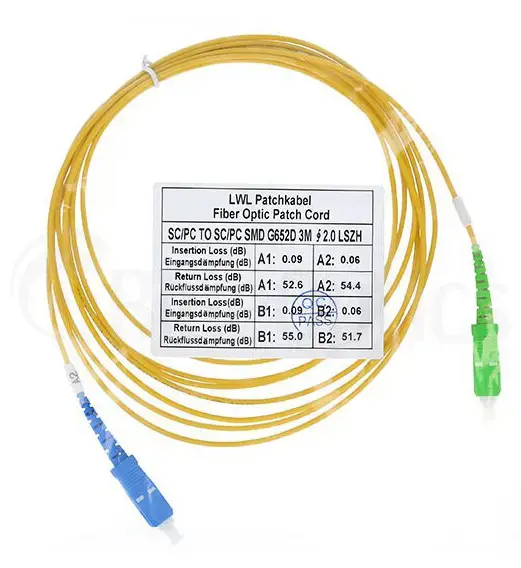 BlueOptics SFP2222BU10MS Fiber Optic Cable SC-SC 10m Photo 4
