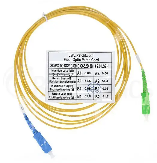 BlueOptics SFP2222BU3MS Fiber Optic Cable SC-SC 3m Photo 4