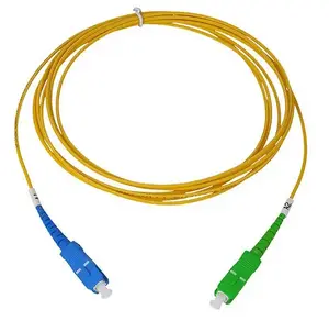 BlueOptics SFP2222BU1MS Singlemode OS2 SC-SC Fiber Optic Patch Cable 1m Yellow