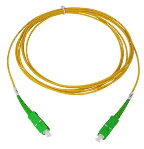 Оптоволоконный патч-корд BlueOptics SFP2222BU10MM OS2 Singlemode, 10 м, разъемы SC-SC, желтый