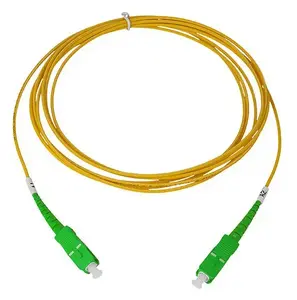 BlueOptics SFP2222BU5MM Singlemode OS2 SC to SC Fibre Optic Patch Cable 5 m Yellow