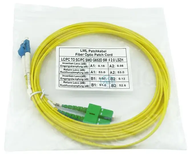 BlueOptics SFP3132BU3MS LC to SC Fiber Optic Cable 3m Photo 8