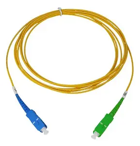 BlueOptics SFP2222BU2MS Singlemode OS2 SC-SC Fibre Optic Patch Cable 2 m Yellow