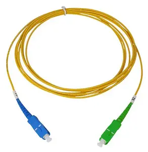 BlueOptics SFP2222BU30MS vienmodu OS2 SC-SC optiskais kabelis 30 m dzeltens