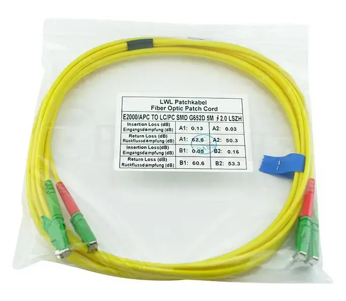 Оптоволоконный кабель BlueOptics SFP3838BU3MM 3 м E-2000 (LSH) Photo 4