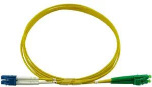 BlueOptics SFP3131BU7.5MS vienmoda optiskais plākstera kabelis, LC-LC, 7.5 m, OS2, dzeltens