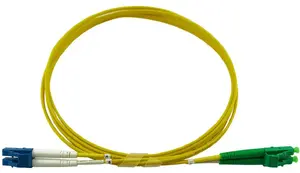 BlueOptics SFP3131BU10MS vienmoda OS2 LC-LC optiskais patch kabelis 10m dzeltens