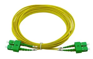 BlueOptics SFP3232BU2MM vienmodu OS2 SC-SC optiskais kabelis 2 m dzeltens