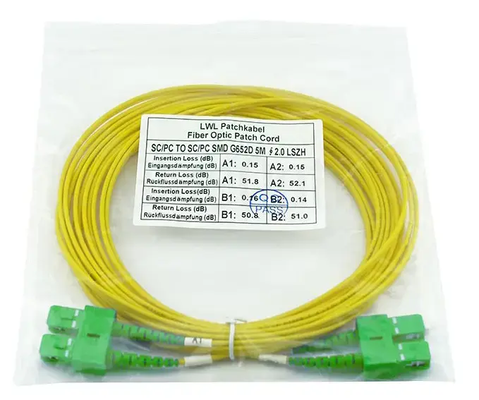 BlueOptics SFP3232BU1MM optiskais kabelis SC-SC 1 m Photo 5