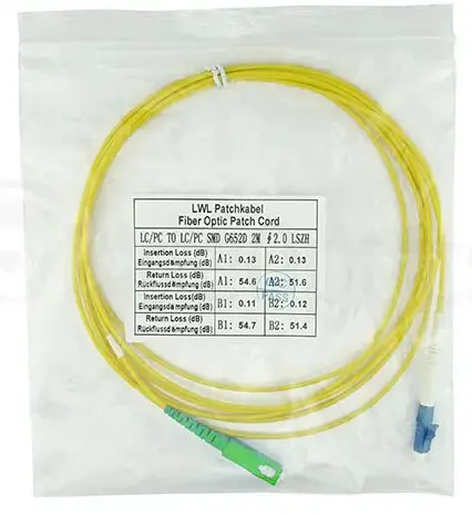 BlueOptics SFP2122BU2MS Fibre Optic Cable LC to SC 2m Photo 8