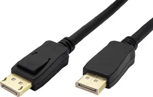 ROLINE GREEN DisplayPort v2.1 Cable, Male to Male, 16K Resolution, 80Gbps, 3m