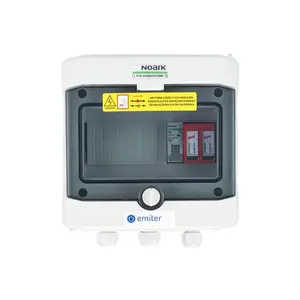 EMITER EM-71_AC hermētisks maiņstrāvas sadales skapis IP65 ar Dehn Type 2 pārsprieguma aizsardzību 20A 1-fāžu