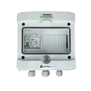 EMITER EM-95N_AC Hermetic AC Surge Arrester IP65 Type 1+2 20A 1-Phase with Noark Protection