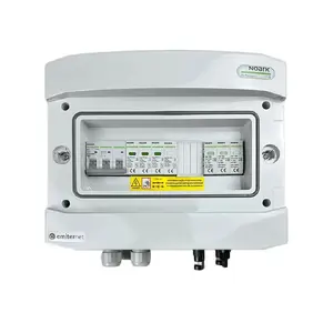 EMITER EM-78N_DCAC Hermetic DC/AC Switchgear IP65 with Noark 1000V Type 1+2 DC Surge Arrester and 10A 3-Phase AC Protection