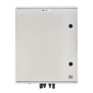 Герметичный распределительный щит EMITER EM-855_DCAC IP66 DC/AC с защитой от перенапряжения Dehn для 4 PV-стрингов и 4 MPPT