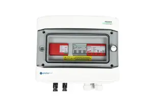 EMITER EM-90_DCAC Hermetic DC/AC Switchgear IP65 with Dehn Type 1+2 Surge Protection for 1 PV String