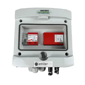 Герметичный распределительный щит EMITER DC/AC IP65 с устройством защиты от перенапряжения Dehn 1000В тип 1+2 и защитой AC 16А для 1 PV стринга
