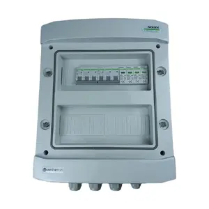EMITER Hermetic AC Connection Box IP65 with Noark Type 2 Surge Arrester, 2x25A 3-Phase