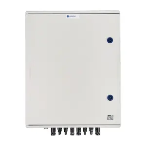 Герметичный распределительный щит EMITER DCAC IP66, 1000В DC УЗИП тип 2, 6x PV стрингов, 6x MPPT, 100А 3-фазная защита AC