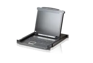 ATEN CL1000M-ATA-2XK07SGG rack-консоль 43,2 cm (17") Черный 1U
