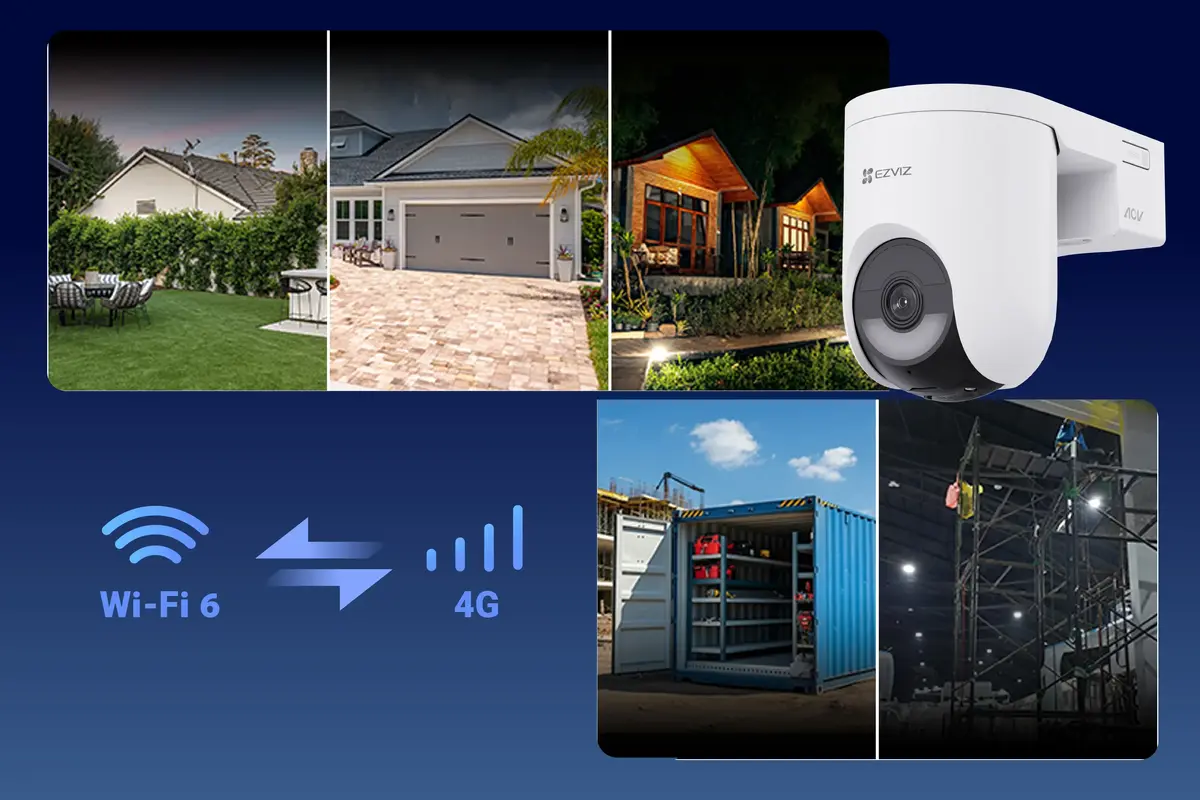 EZVIZ HB8 Lite 4G/Wi-Fi IP drošības kamera Photo 11