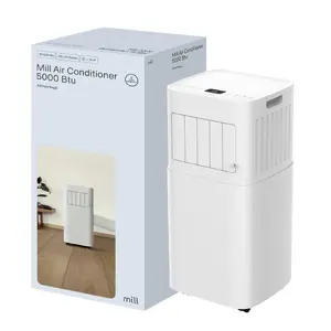 Mill MPAC5000 Gaisa kondicionieris Balts 5000 BTU/h Dzesēšana Mitruma savākšana Ventilācija 2 Ātrumi LED Displejs Pults Taimeris