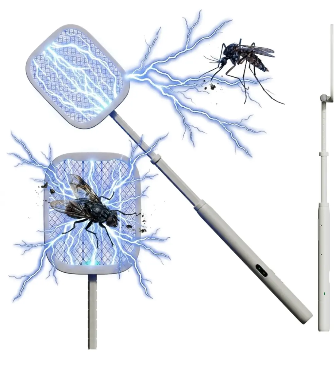 Platinet uzlādējama moskītu nūja 1200mAh 5W