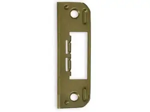 ABLOY 0045 Door Lock Plate, Even, Brown