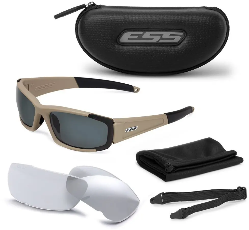 3M ESS CDI aizsargbrilles, Terrain Tan