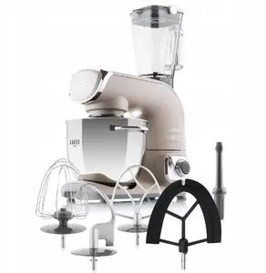 Планетарный миксер Herzberg Gratus Evo Smart II, 1500 Вт, чаша 5,5 л, 4 насадки, блендер
