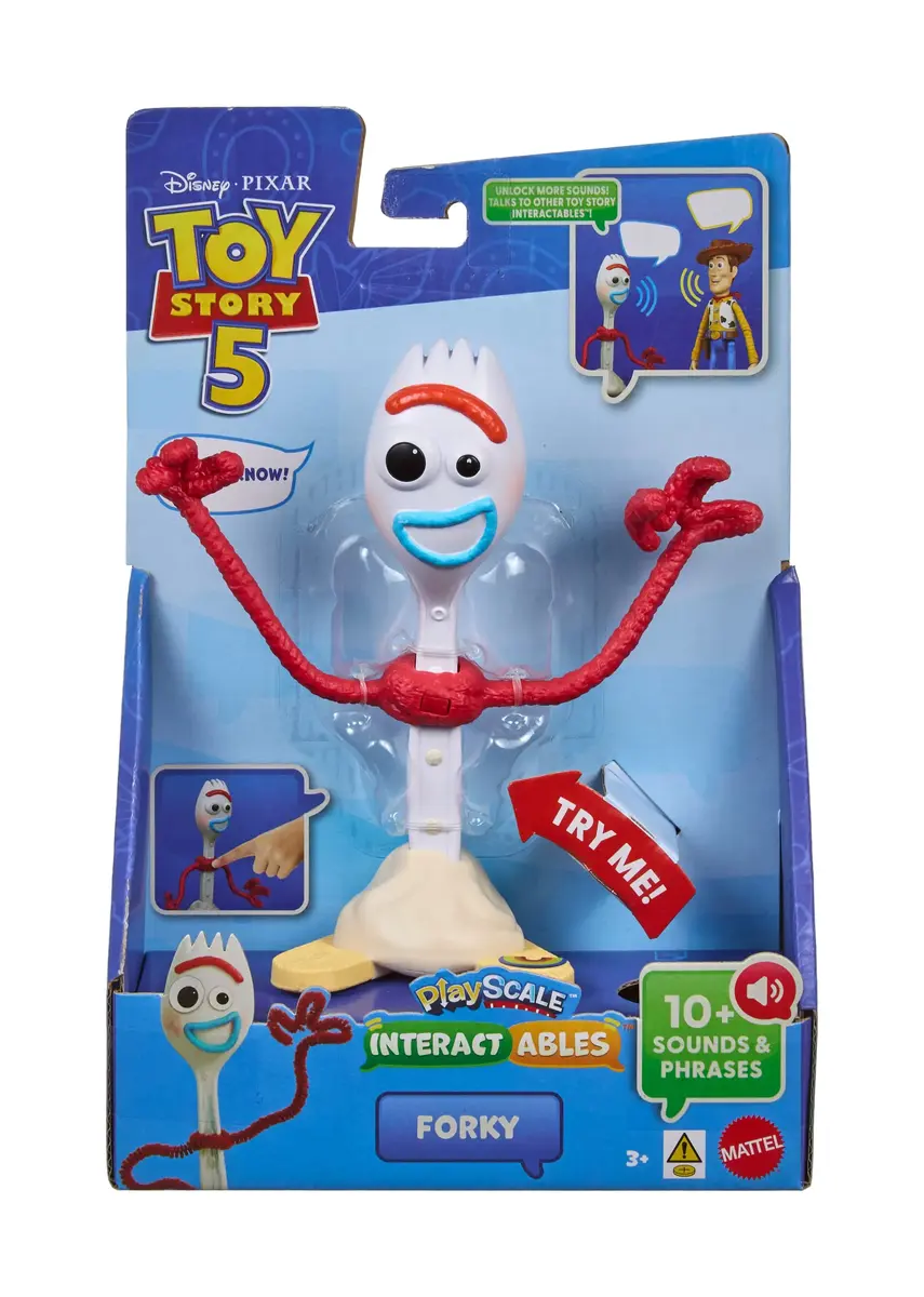 Mattel Toy Story 5 Interactables Forky Figure Photo 6