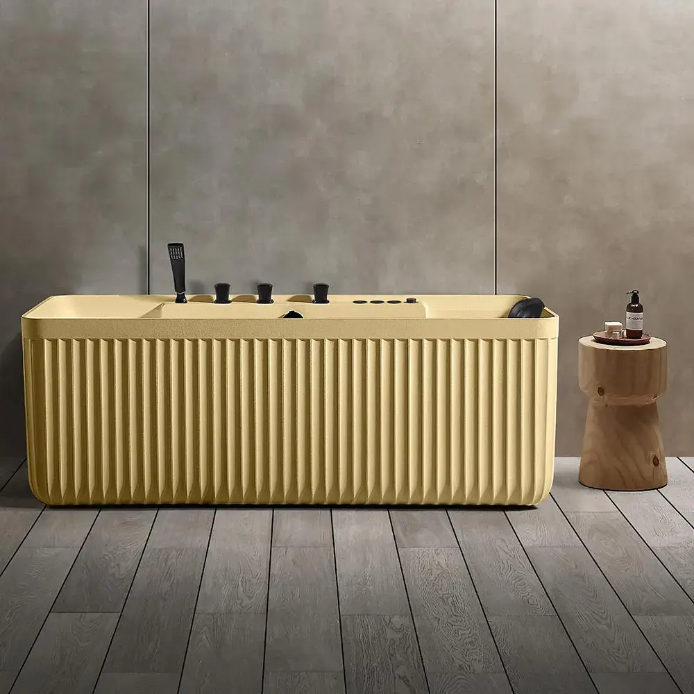 AMUE D005CP Hydromassage Bathtub | Freestanding Wall-Mounted Photo 2