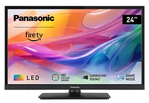 Panasonic TV-24S50AEZC 24-inch HD LED Smart TV with Fire TV and Game Mode