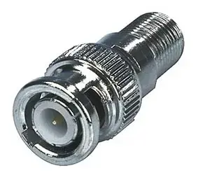 GOOBAY BNC Plug to F Socket Adapter